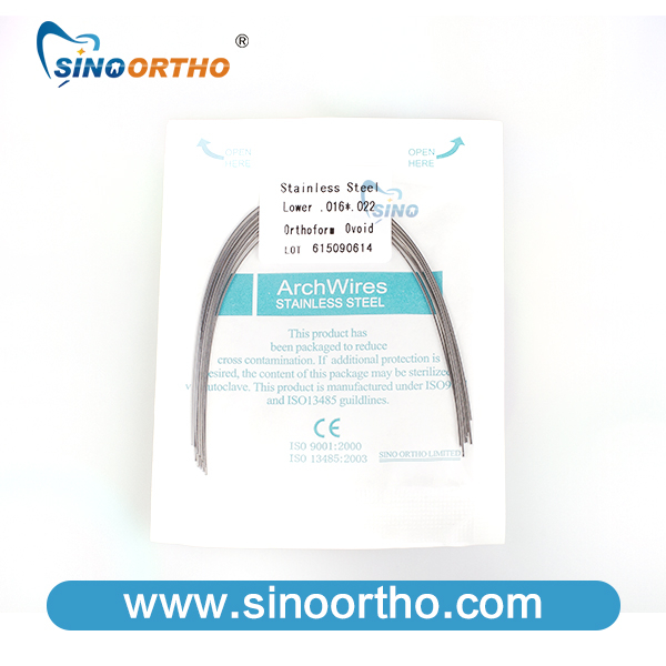 Orthodontics SS arch wires